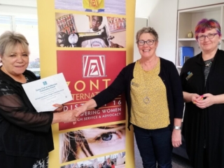 Zonta Ashburton Community Award Winner