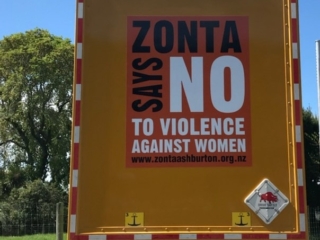 Zonta Says No to Violence Against Women