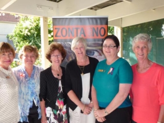 Zonta Club of Rotorua members at the Rotorua International Womens Day Breakfast