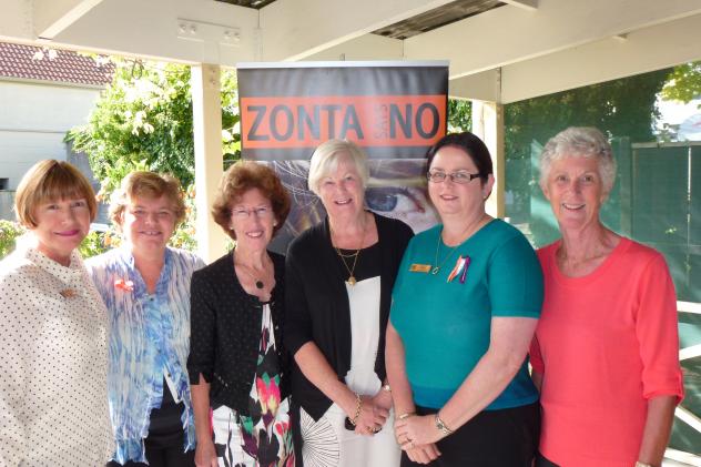 Zonta Club of Rotorua members at the Rotorua International Womens Day Breakfast
