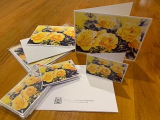Zonta rose cards