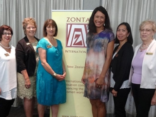 Silver Fern captain Bernice Mene guest speaking